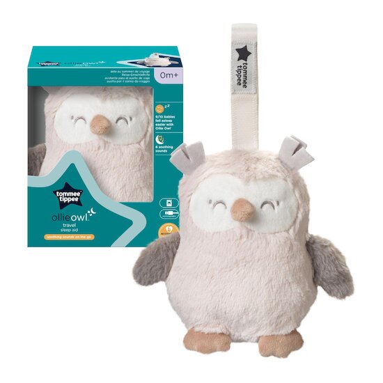 Tommee Tippee Mini peluche aide au sommeil  Chouette 