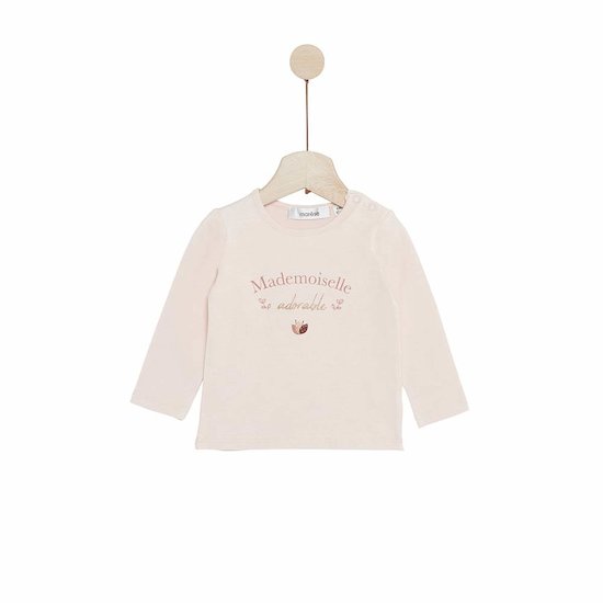 Marèse Tee-shirt manches longues Flower Mood rose silky 36 mois