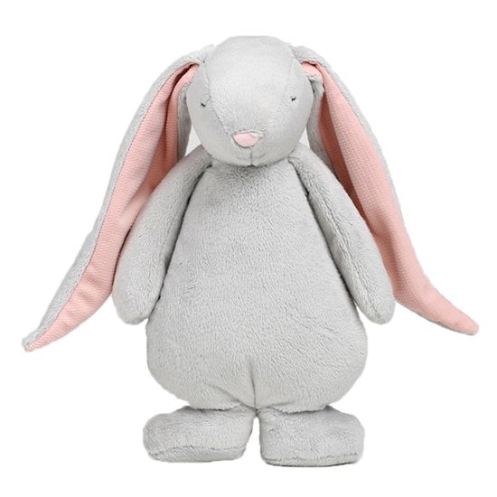 BB&Co Veilleuse Musicale Lapin Moonie Gris/Rose 