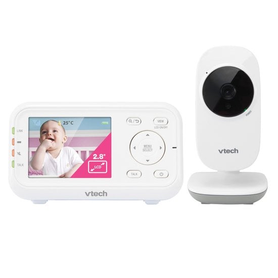 Vtech Babyphone vidéo clear - Bm3255 Blanc 