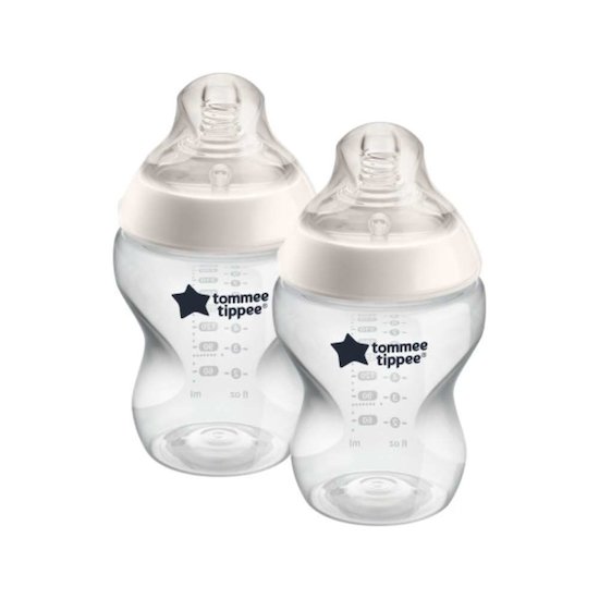 Tommee Tippee 2 Biberons Closer To Nature Blanc 