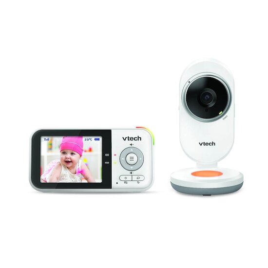 Vtech Babyphone vidéo clear plus BM3254 Blanc 