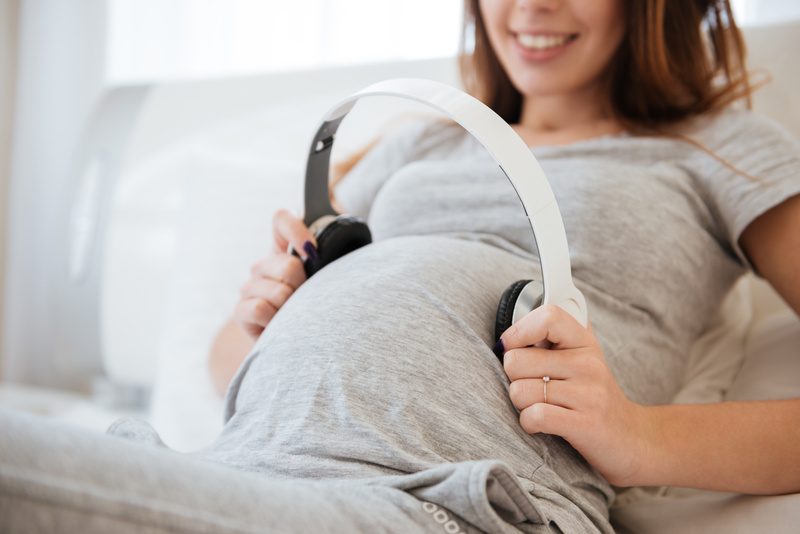 maman au 3ème trimestre de grossesse