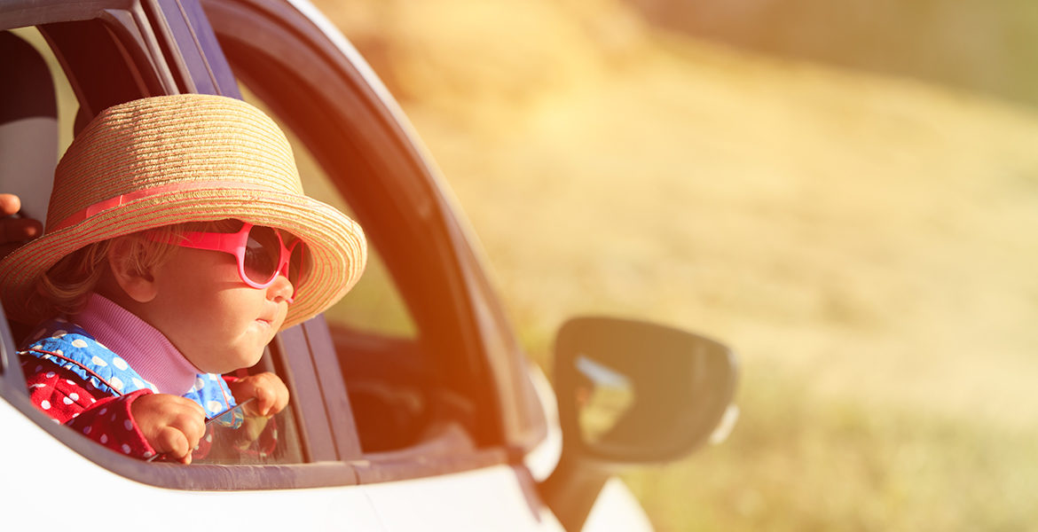 Bébé et long trajet en voiture