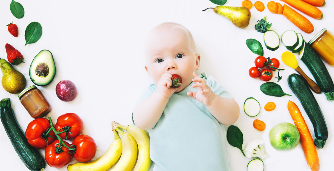 Alimentacion blw para bebes de 6 meses