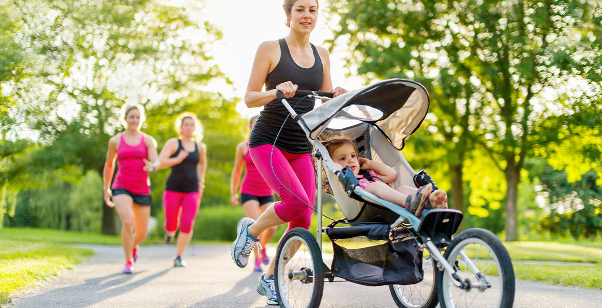 Vélo poussette pour bébé