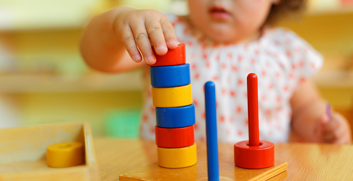 La concentration dans l'éducation Montessori