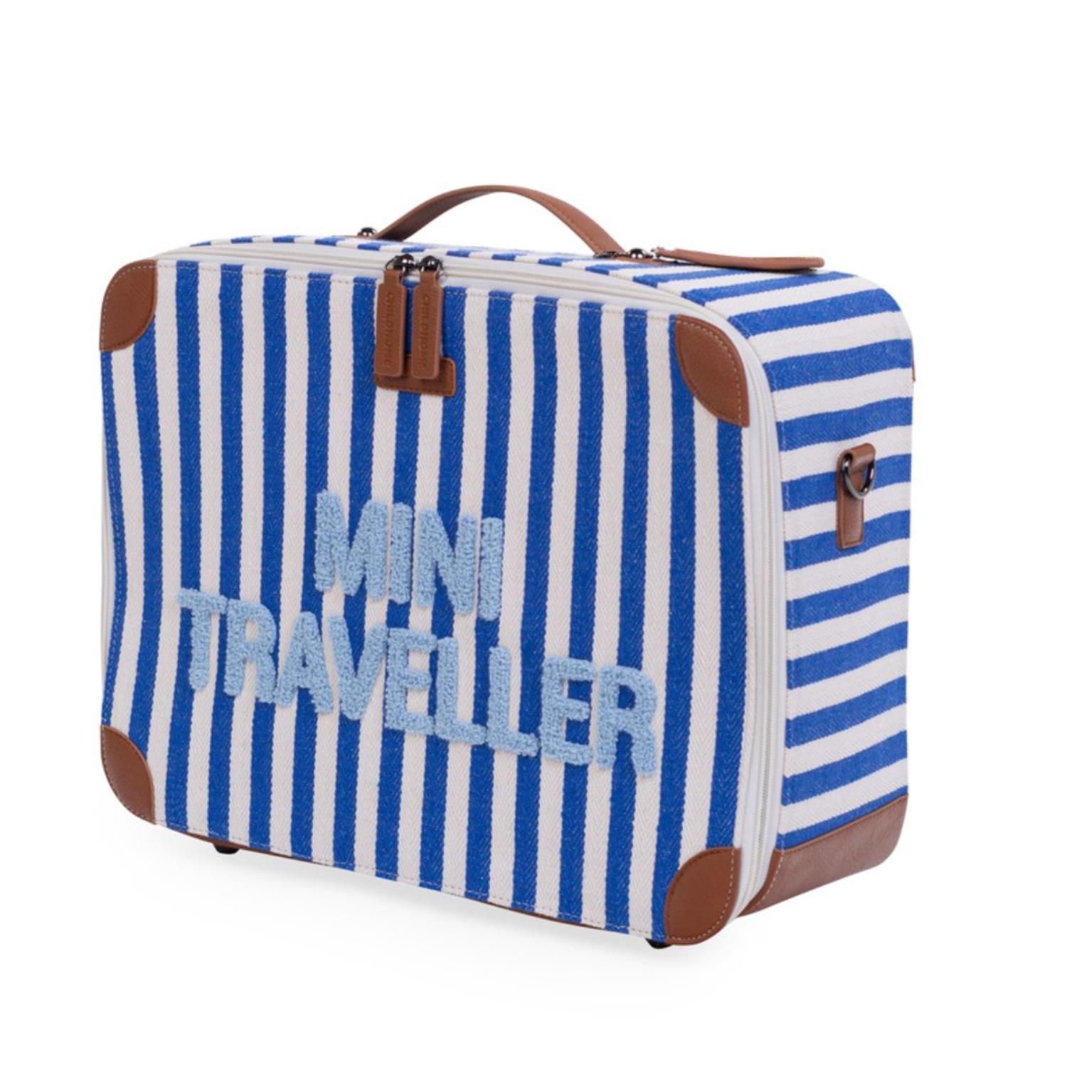 Childhome - Valise enfant mini traveller BLEU Childhome