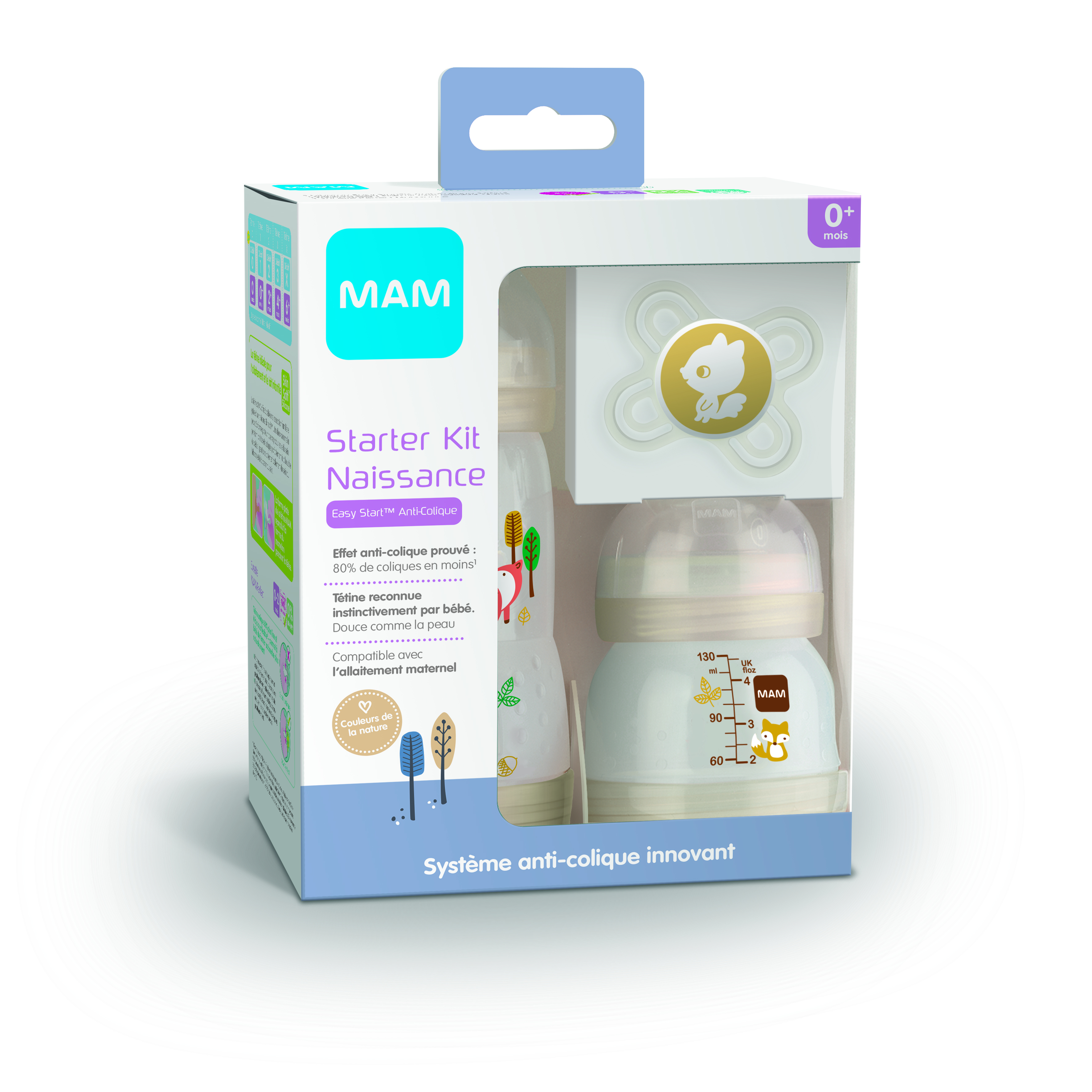 MAM - Coffret naissance Nature BEIGE MAM