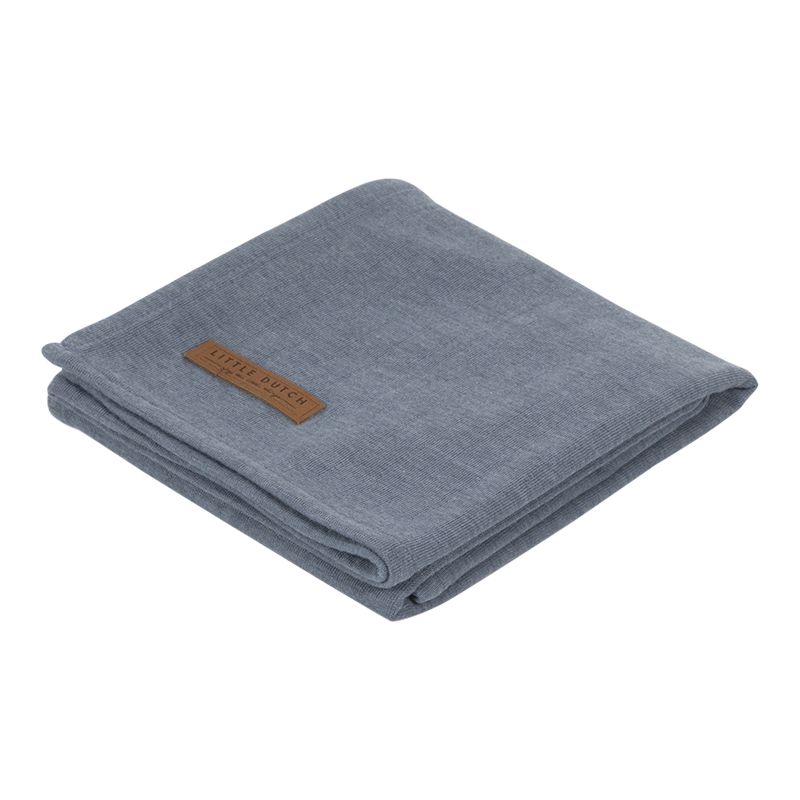 Maxi-lange Swaddle BLEU Little Dutch