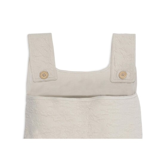 Jollein Sac de rangement Soft waves Nougat 