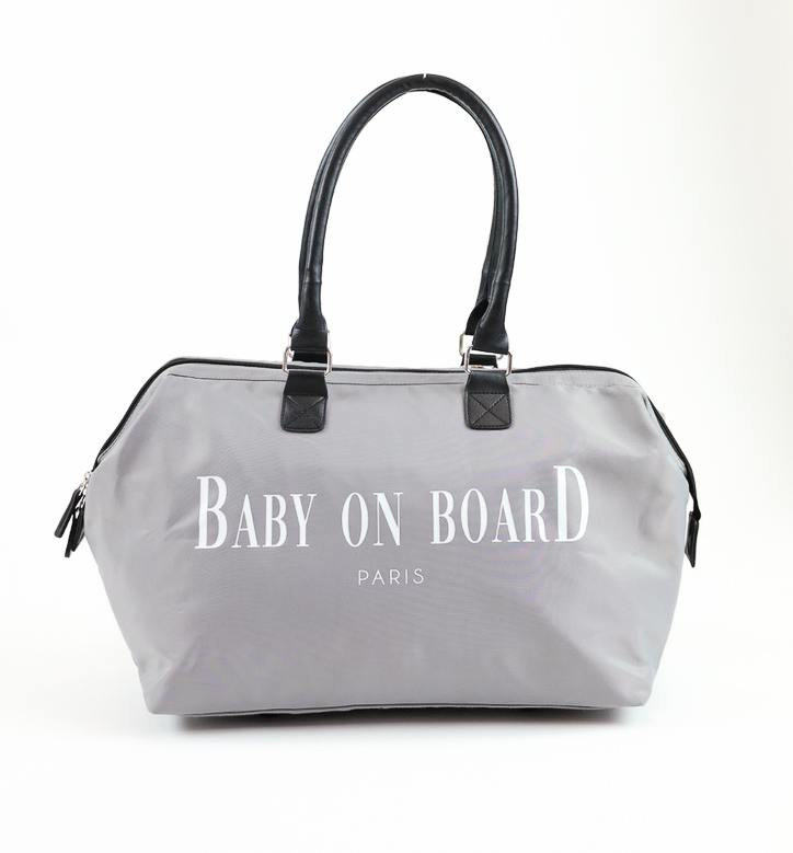 Sac à langer Jamestone GRIS Baby on board