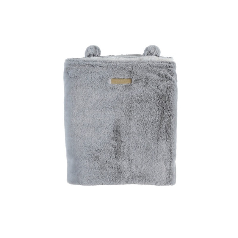 Couverture long poil Mix and Match GRIS Noukie's