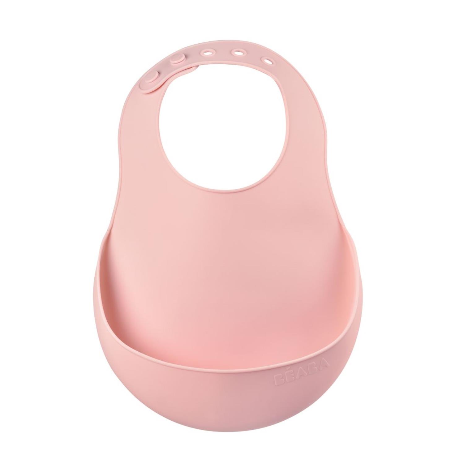 Bavoir silicone ROSE Béaba