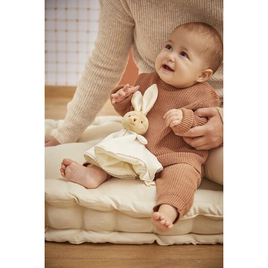 Kaloo Doudou Lapin Rond Crème  Kaloo Doudou Lapin Rond Crème