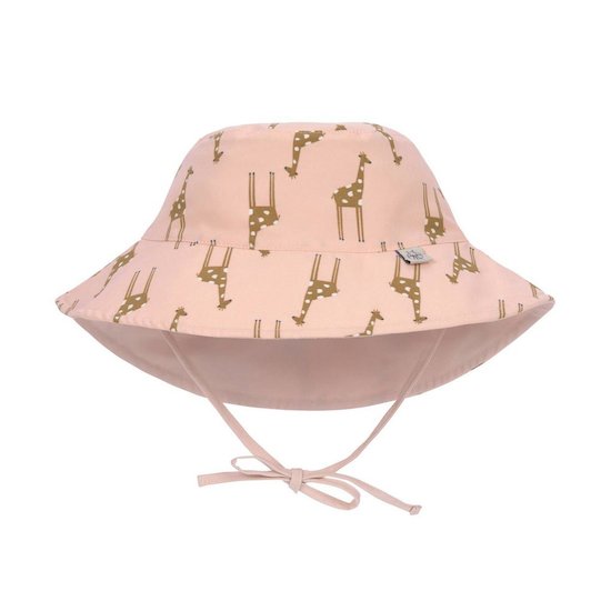 Lässig Chapeau anti-UV réversible Girafe 3-6 mois