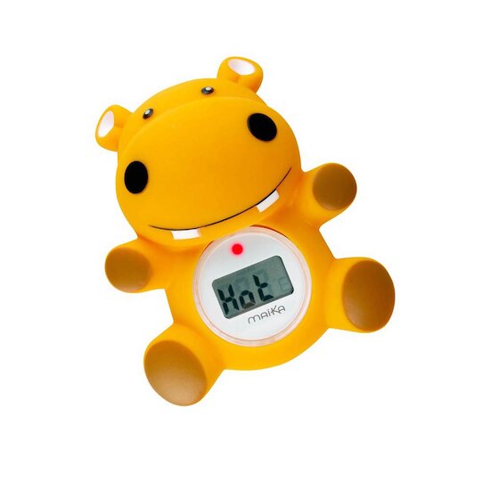 Maïka Thermomètre De Bain Hippo Orange  Maïka Thermomètre De Bain Hippo Orange