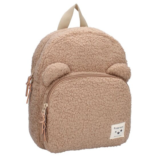Kidzroom Sac à dos enfant ours bouclette Beige  Kidzroom Sac à dos enfant ours bouclette Beige
