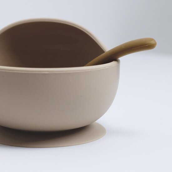 Trois Kilos Sept Coffret Repas 2Pcs Silicone Caramel  Trois Kilos Sept Coffret Repas 2Pcs Silicone Caramel