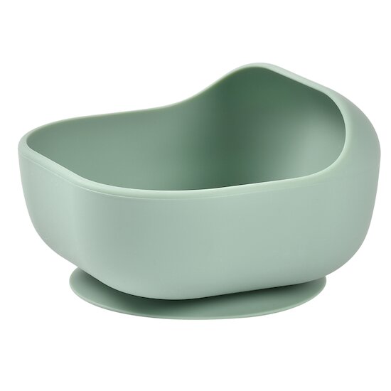 Béaba Bol silicone ventouse  Vert sauge 360 ml Béaba Bol silicone ventouse  Vert sauge 360 ml