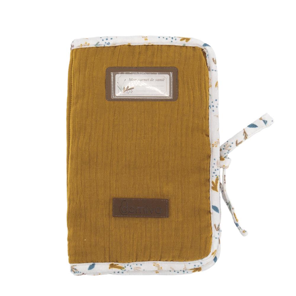Domiva - Protege carnet de sante au fil de l'eau MARRON Domiva