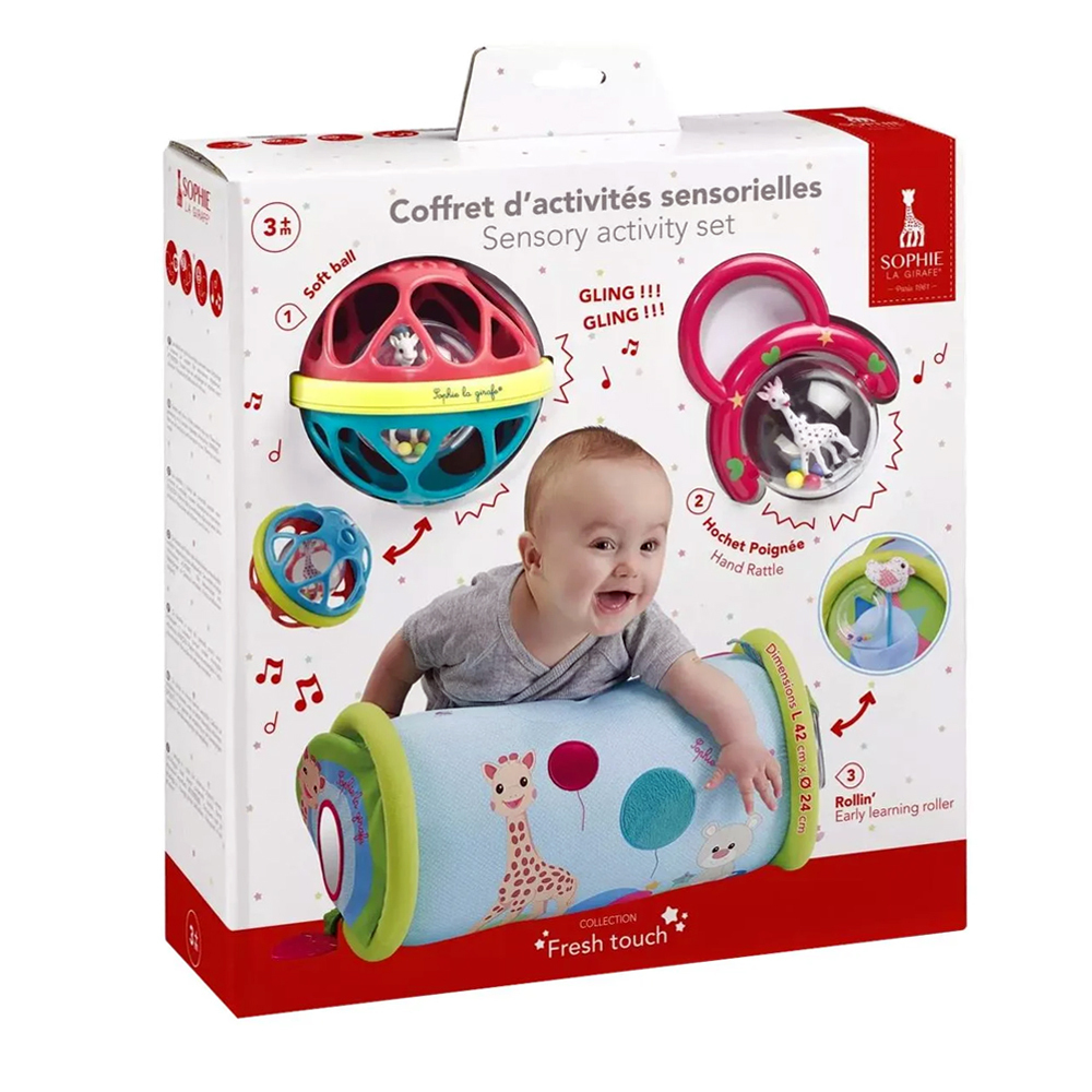 Sophie la Girafe - Coffret d'activités sensorielles MULTICOLORE Sophie la girafe