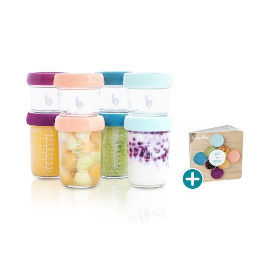 Pots de Conservation Bébé - 6x330 ml ,Boîtes Hermétiques Alimentaires  Transparentes Lot de 6 Récipients , Sans BPA, Réutilisable - Cdiscount  Puériculture & Eveil bébé