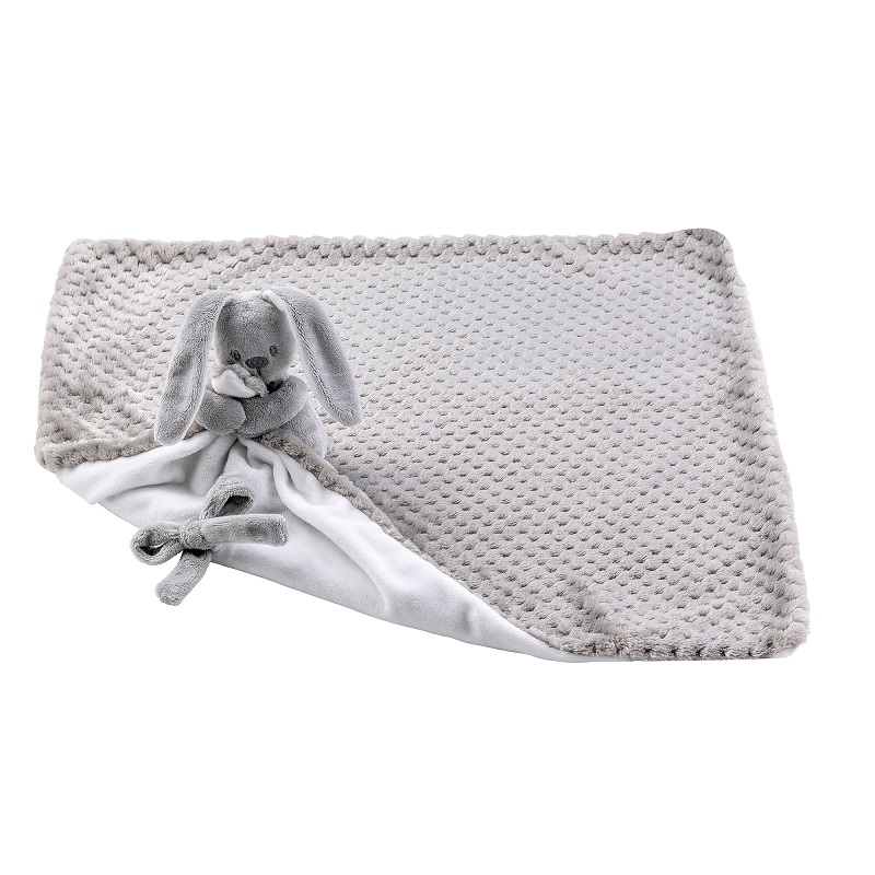 Nattou - Lapidou doudou couverture GRIS Nattou