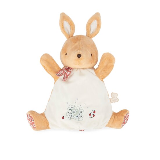 Kaloo Doudou marionnette Lapin Marron 