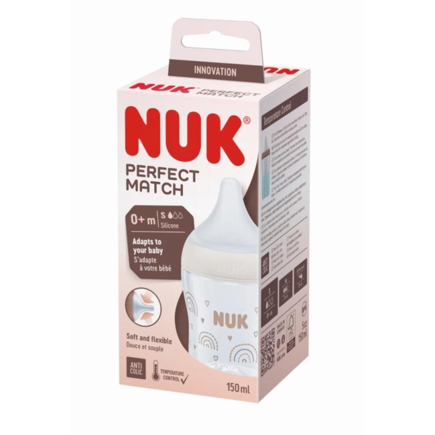 NUK - Biberon Perfect Match PP MULTICOLORE Nuk