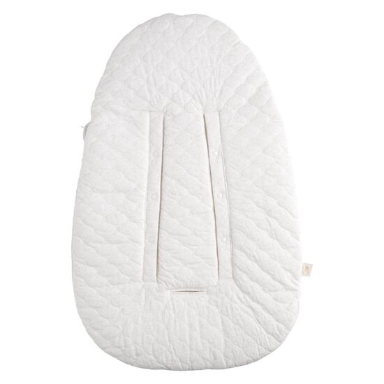 Sauthon Nid d'ange 5 attaches Petit Coeur Beige Chiné/Rose Poudré 0-6 mois Sauthon Nid d'ange 5 attaches Petit Coeur Beige Chiné/Rose Poudré 0-6 mois