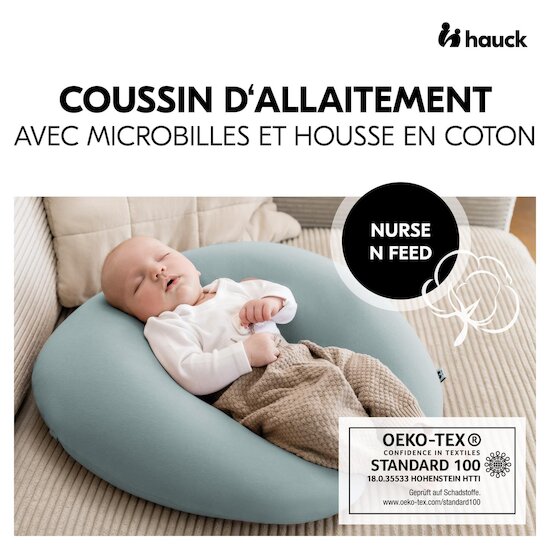 Hauck Coussin de grossesse Nurse N Feed Eukalyptus 