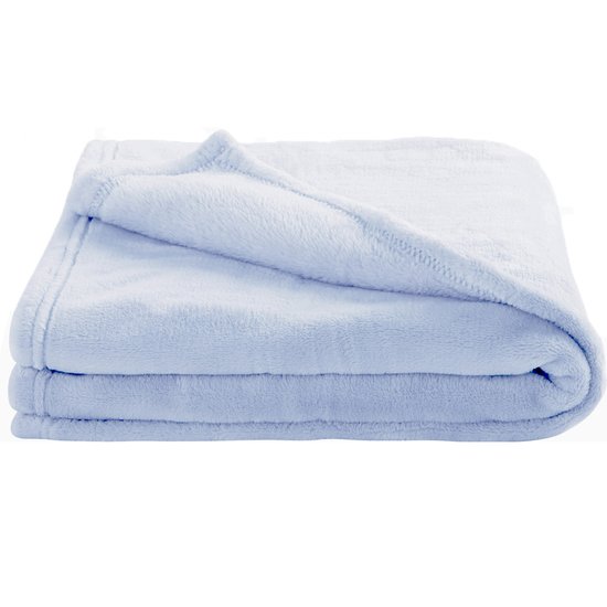 Domiva Couverture Microdoux Light Blue 75x100 cm