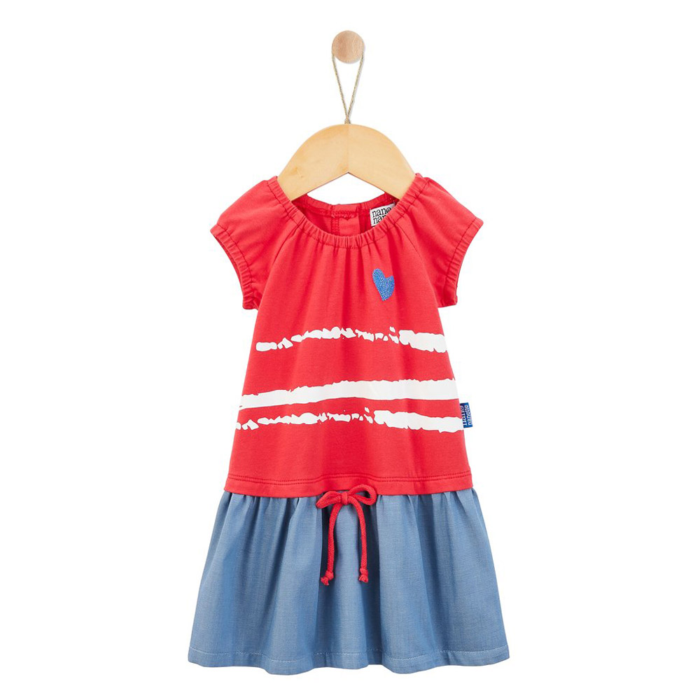 Robe Santa Cruz Beach ROUGE Nano et Nanette