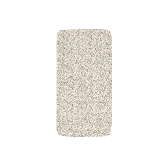Jollein Drap-housse Jersey retro flowers   Jollein Drap-housse Jersey retro flowers