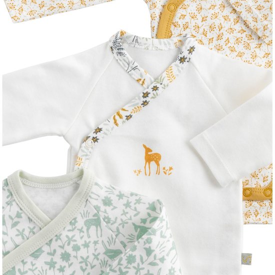 Sauthon Lot de 3 bodies Promenons nous Mixte  Sauthon Lot de 3 bodies Promenons nous Mixte