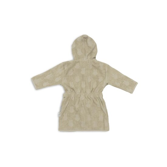 Jollein Peignoir éponge Miffy Jacquard Olive Green  Jollein Peignoir éponge Miffy Jacquard Olive Green