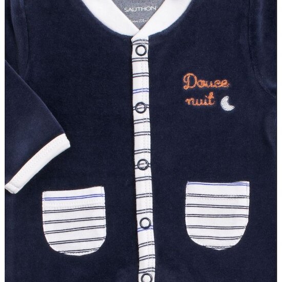 Sauthon Pyjama Baby Sailor Bleu  Sauthon Pyjama Baby Sailor Bleu