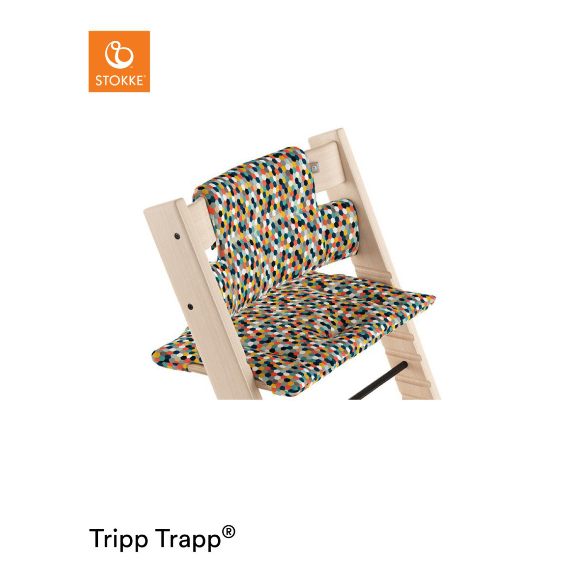 Coussin Classic Tripp Trapp MULTICOLORE Stokke