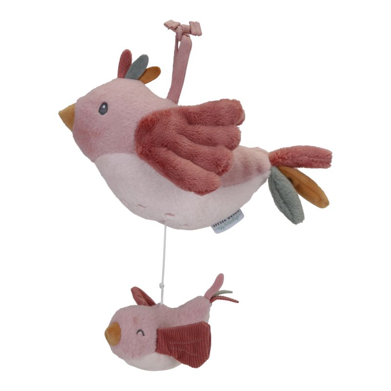 LITTLE DUTCH - Boîte à musique Oiseaux ROSE Little Dutch