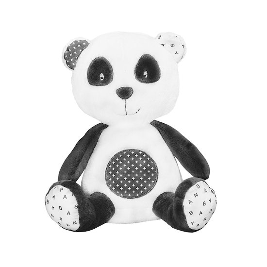 Doudou panda en velours - SAUTHON - Gris - Kiabi - 17.51€