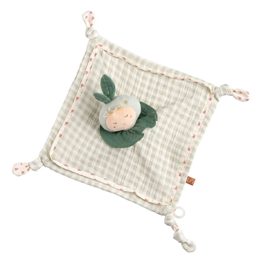Sauthon - Doudou mouchoir Botanica BEIGE Sauthon