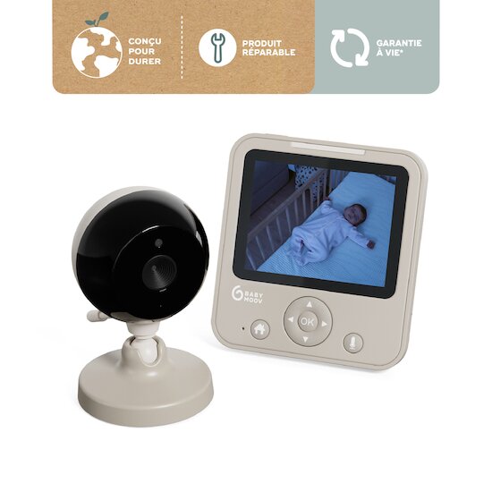 Babymoov Babyphone vidéo Yoo Start Gris  Babymoov Babyphone vidéo Yoo Start Gris