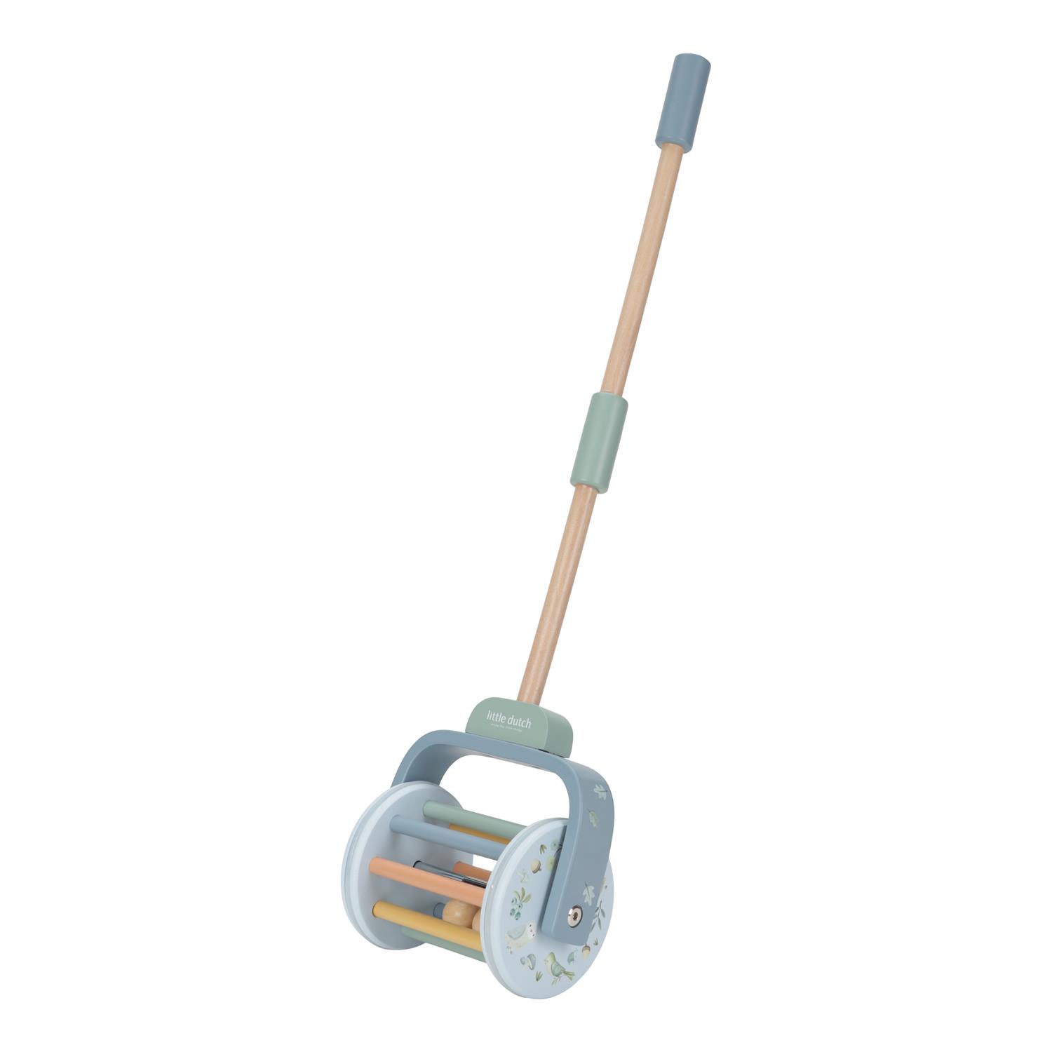 Jouet à pousser en bois FSC MULTICOLORE Little Dutch
