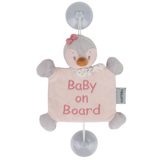 Bébé à bord, achat de peluche ventouse bébé à bord en ligne : adbb