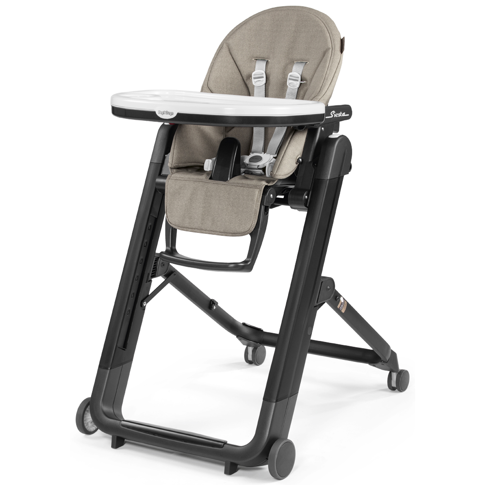Chaise haute Siesta follow me GRIS Peg Perego