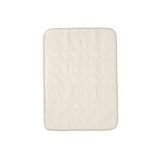 Jollein Couverture Berceau Jungle Jambo Biscuit 75x100 cm