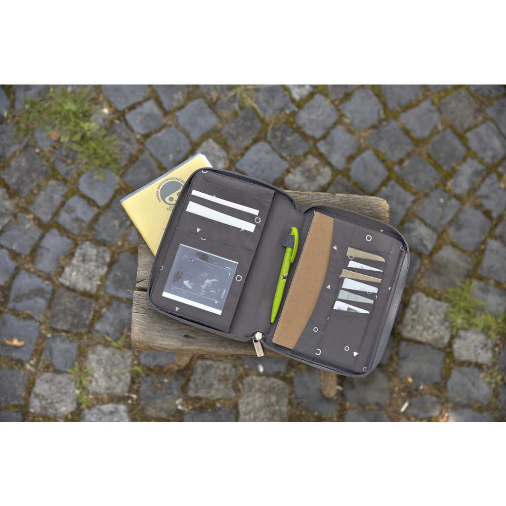 Lässig - Pochette carnet de santé Universe GRIS Lässig