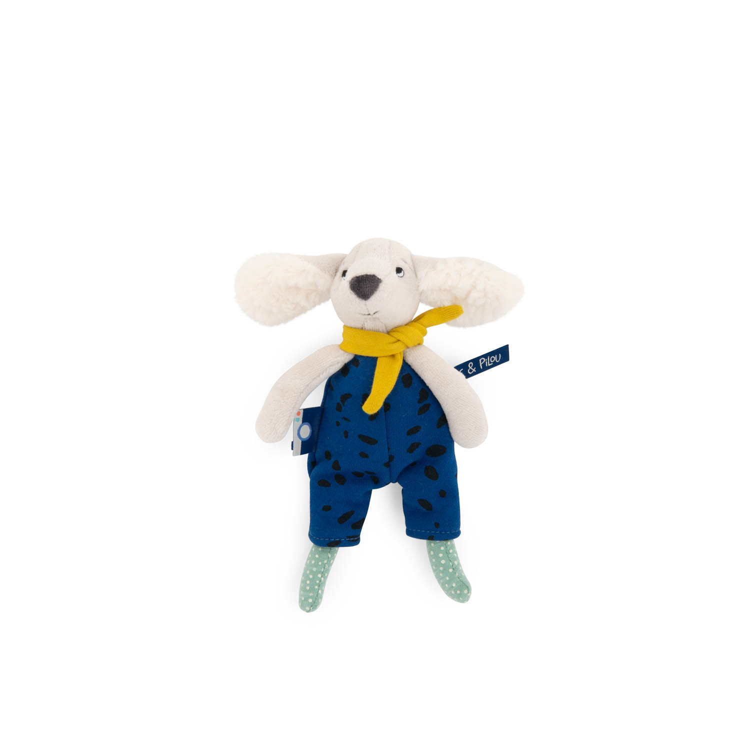 Peluche Petit chien Pilou Puce & Pilou MULTICOLORE Moulin Roty