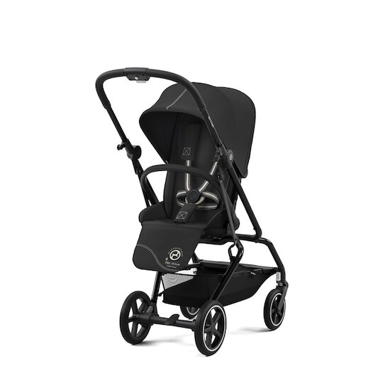 Cybex Poussette Eezy S Twist + 2 châssis Black Moon Black 2022 